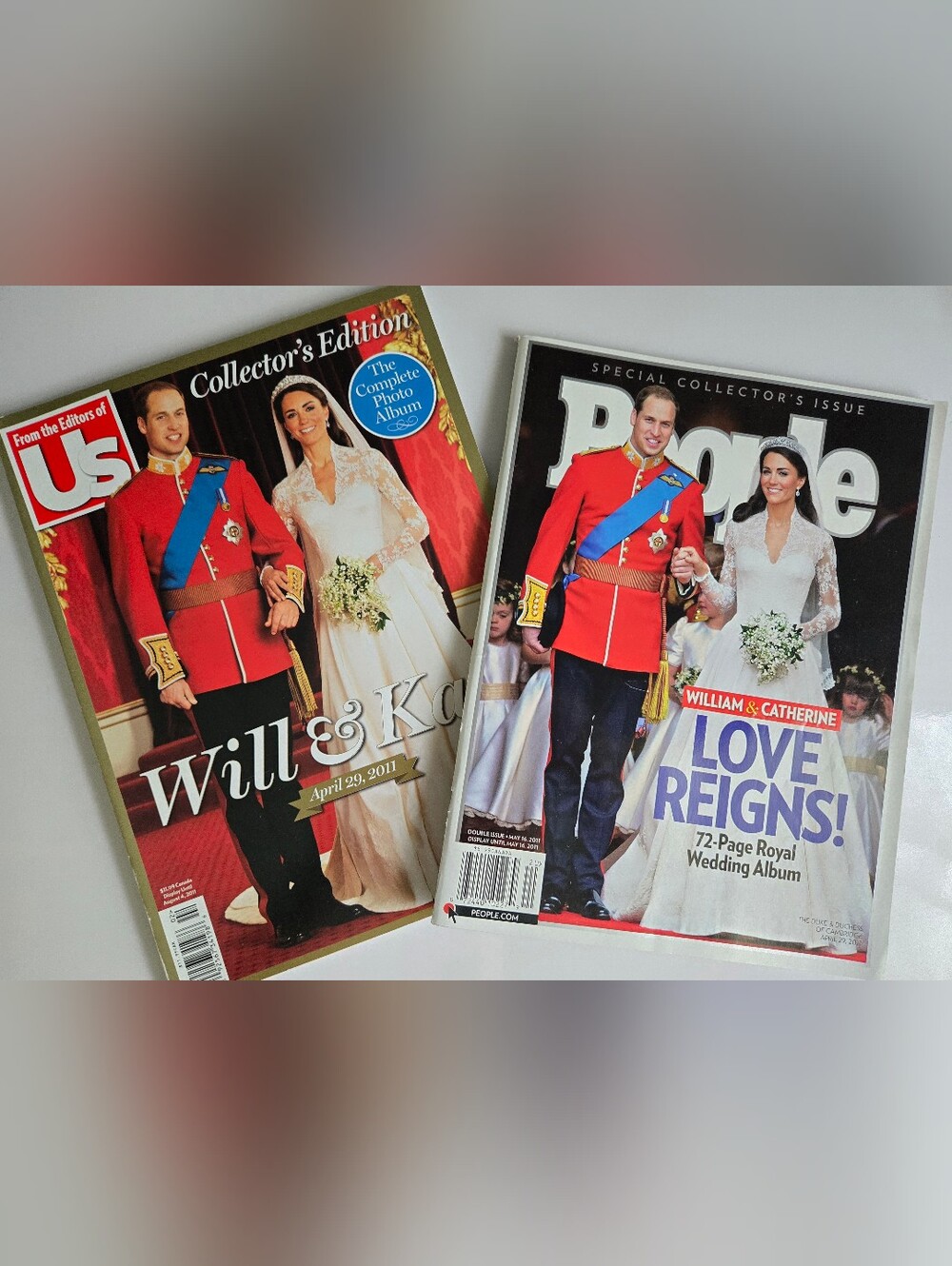 Will And Kate Wedding Princess William Magazine Lot
